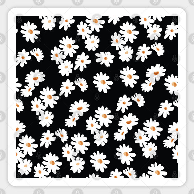 Daisy pattern Sticker by SturgesC